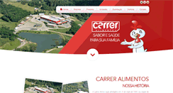 Desktop Screenshot of carreralimentos.com.br